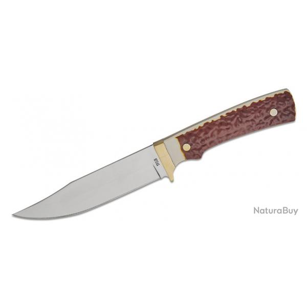 Couteau Schrade Uncle Henry Fixed Blade Stagalon Lame Acier 7Cr17MoV Etui Cuir SCH1205103