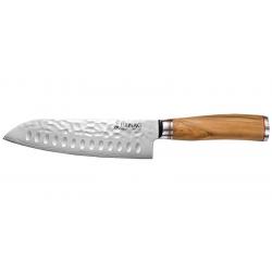 ( Damas - Couteau Santoku alv)Damas - Couteau Santoku alv