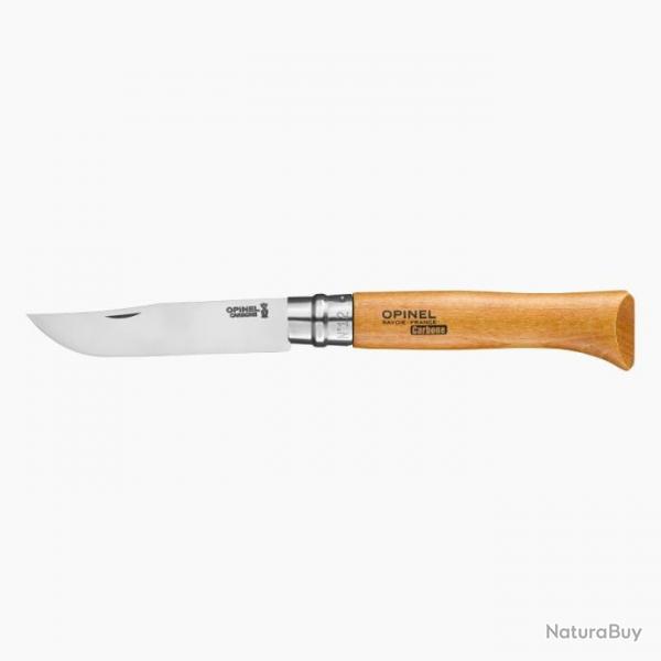 COUTEAU OPINEL N12 ACIER CARBONE-HETRE 16 CM