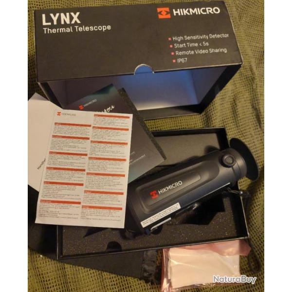 Monoculaire Thermique HIKMICRO LYNX LC06