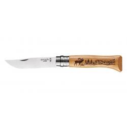 Opinel ANIMALIA CHENE 8 VRI CERF