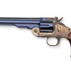 UBERTI - REVOLVER 1875 SECOND MODEL SCHOFIELD .QD .45COLT 7" BLEU/JASPE