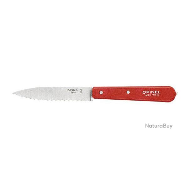 Couteau Opinel  N113 Office crant Paysage - Rouge