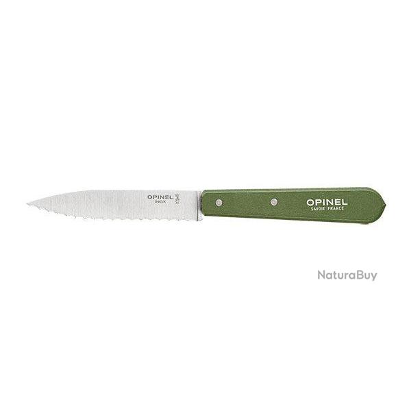 Couteau Opinel  N113 Office crant Paysage - Kaki