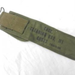 housse pour baguettes de nettoyage fusil carabine américaine US 2ème guerre 1944