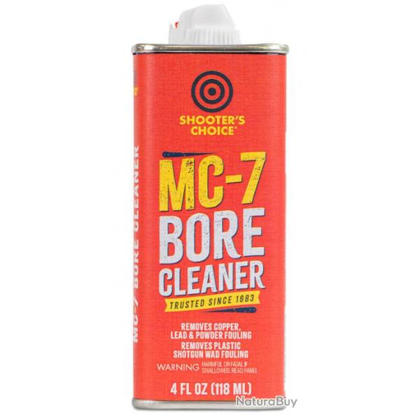 MC7 BORE CLEANER LEAD COPPER POWDER REMOVER 118ML