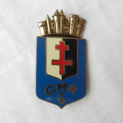 insigne militaire GMR 6