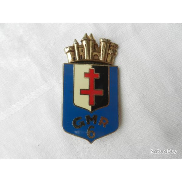 insigne militaire GMR 6