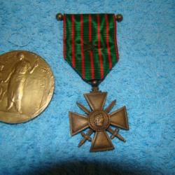 MEDAILLE CROIX DE GUERRE + 1