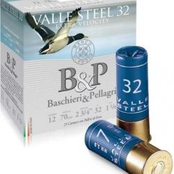 CART. ACIER B&P VALLE STEEL 32 CAL. 12 / 70 MM N° 3 32 G BJ BTE 25