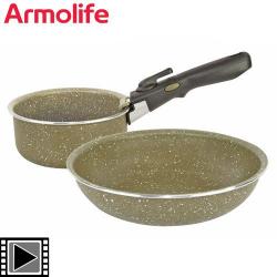 Set de Cuisine Trakker Armolife Marble Cookset Large 2 pièces