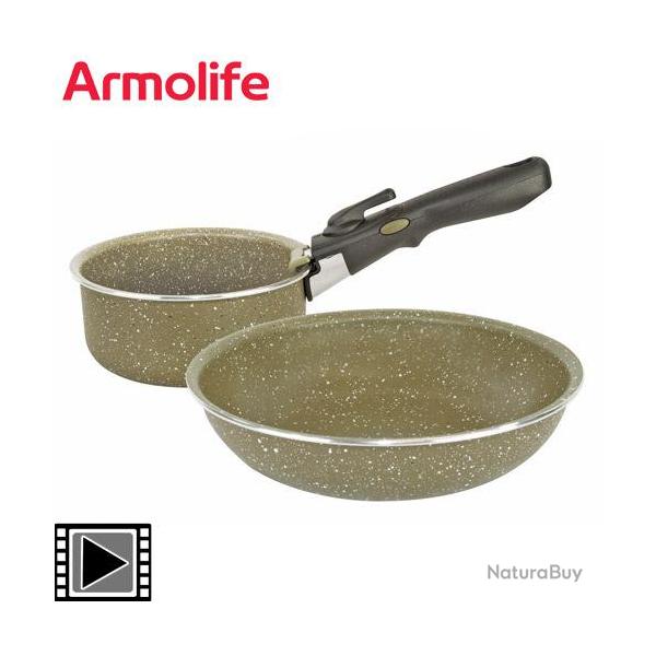 Set de Cuisine Trakker Armolife Marble Cookset Large 2 pièces