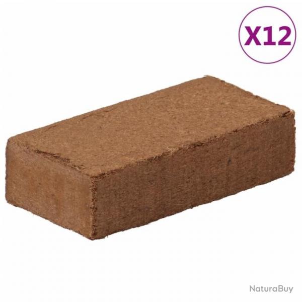 Blocs de noix de coco 12 pcs 650 g chacun 7,8 kg au total