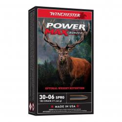 WINCHESTER CART,30-06, 180gr POWER MAX BONDED