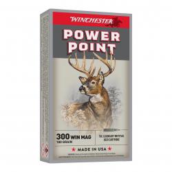 WINCHESTER CAL .300 WIN MAG, POWER-POINT - 11.7GRAMMES