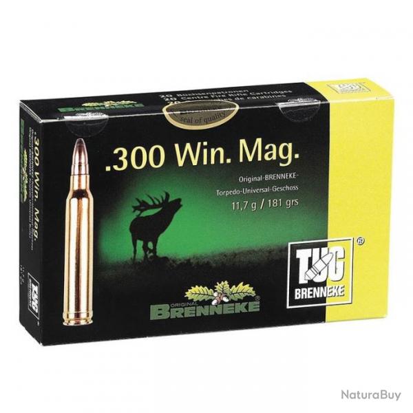 BRENNEKE CAL.300 WIN MAG, TUG - 11.7GRAMMES