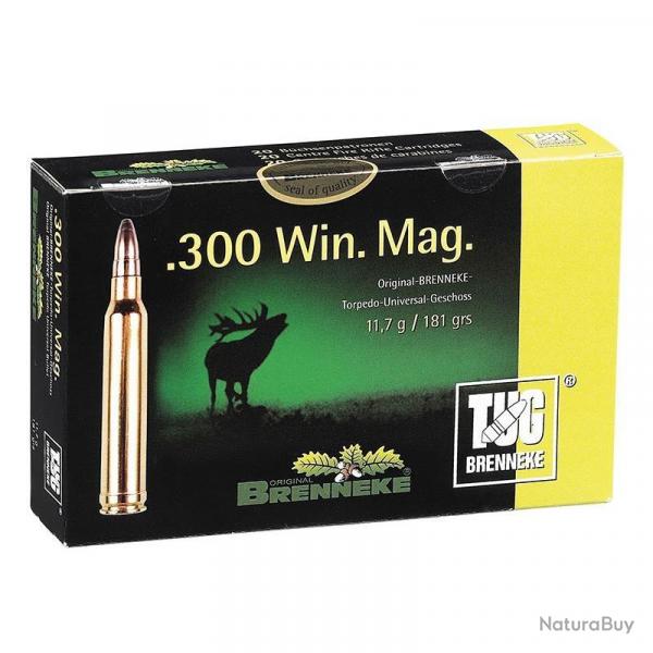 BRENNEKE CAL.300 WIN MAG TUG 181GR / 11.7 GRAMMES