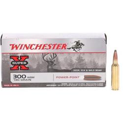 WINCHESTER CAL .300 WSM, POWER POINT - 11.7GRAMMES