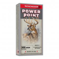 WINCHESTER CAL .300 WSM, POWER POINT - 11.7GRAMMES