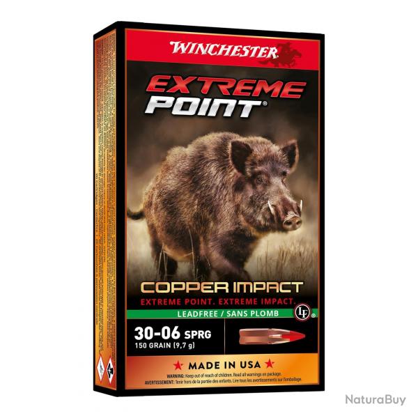 WINCHESTER CAL. 30.06 SPRG EXTREME POINT 150GR / 9.72 GRAMMES