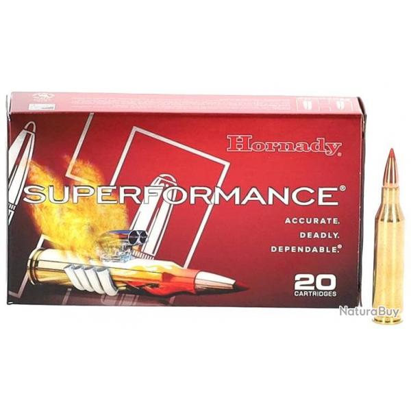 HORNADY CAL .243 WIN, SUPERFORMANCE - 6GRAMMES