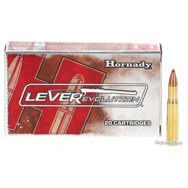 HORNADY CAL .30-30 WIN, LEVER EVOLUTION - 10.4GRAMMES