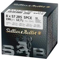 SELLIER & BELLOT CAL .8X57 JRS, SPCE - 12.7GRAMMES