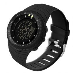 Montre digitale tactique full black - LIVRAISON GRATUITE