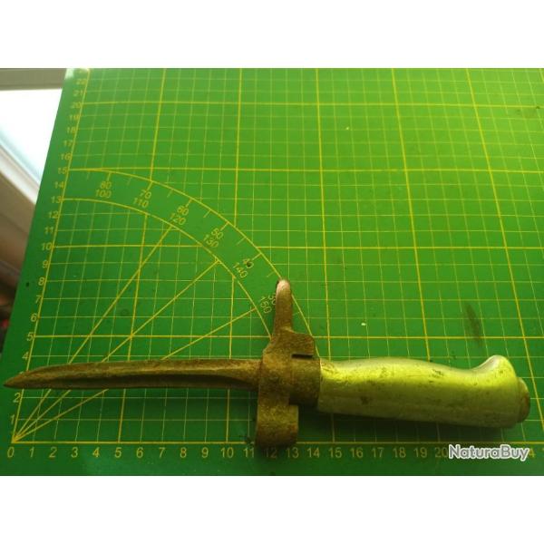 Nettoyeur baonnette ww1 Rosalie tranche art soldat infanterie pur jus