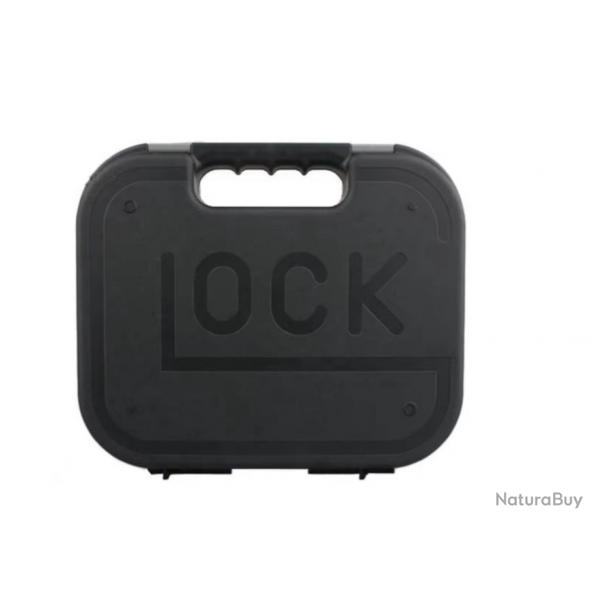 Mallette de Transport pour Armes  Feu Tactiques Glock 17 - Bote Rigide de Rangement Noir