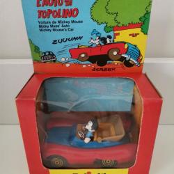 Polistil Disney La Voiture de Mickey Mouse neuf en boite