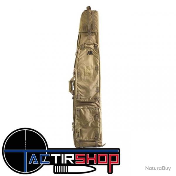 Drag Bag Aim 55 Tan pour carabine tactique de 139 cm maximum