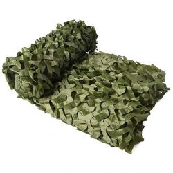 Filet de camouflage vert 1.5m x 2m