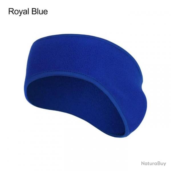 Protge oreilles polaire bleu royal - LIVRAISON GRATUITE