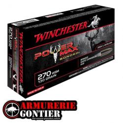 MUNITIONS WINCHESTER 270 WSM 130gr Power-Max Bonded