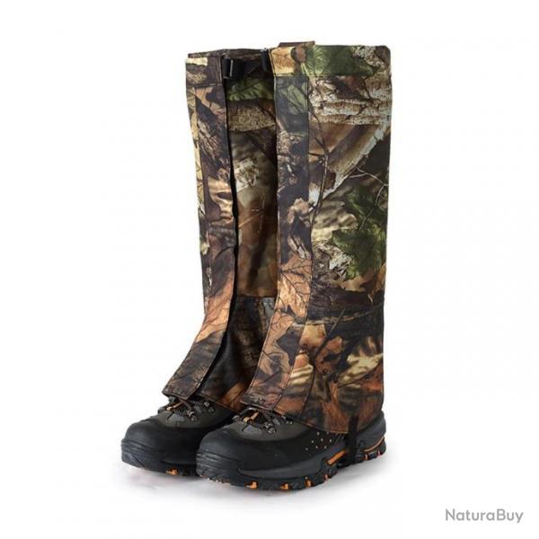 Gutres de chasse  motif camouflage XL  - LIVRAISON GRATUITE