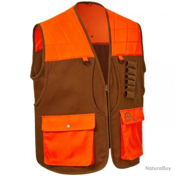 Gilet de chasse orange - LIVRAISON GRATUITE