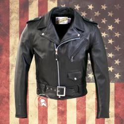 Blouson Perfecto 613 "ONE STAR" Cuir Vachette - Schott USA 42