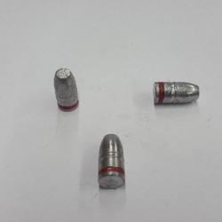 100 Ogives  MPF plomb 8 mm RN FP BP 125 Gr Ø 323"