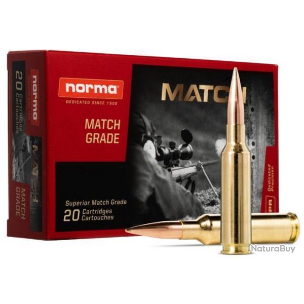 Boite de NORMA 6.5 creedmoor golden target 8.4g / 130gr  x200 CARTOUCHES