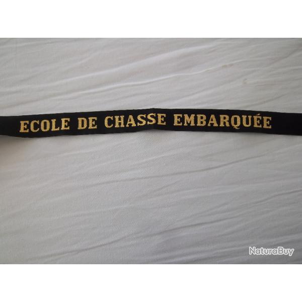 bande bachi marine nationale cole de chasse embarque