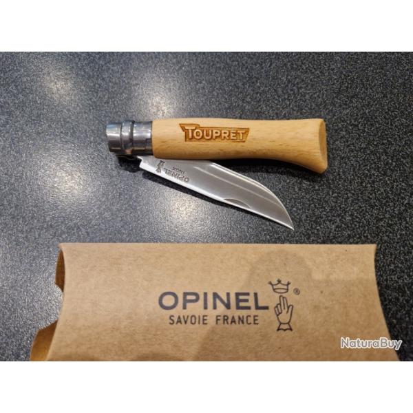 Opinel N8 inox publicitaire en berlingot (neuf)