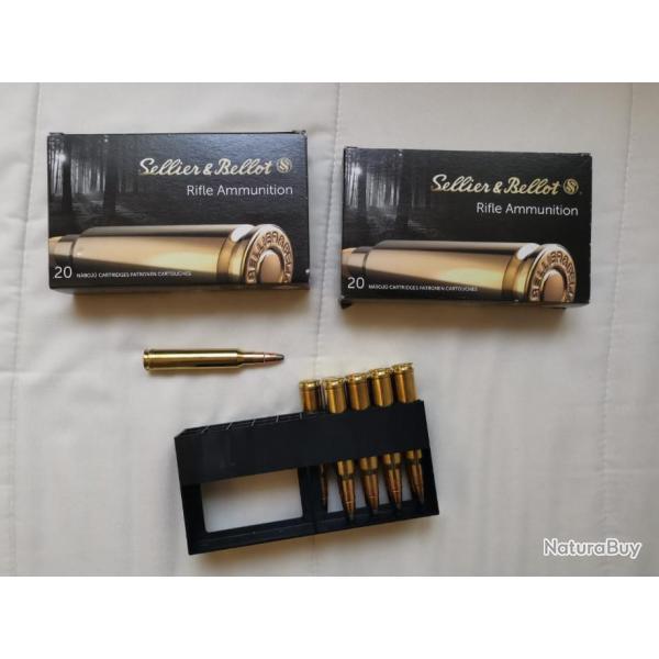 Balles Sellier & Bellot - 300 Win Mag - 180 Grains (50 Balles)