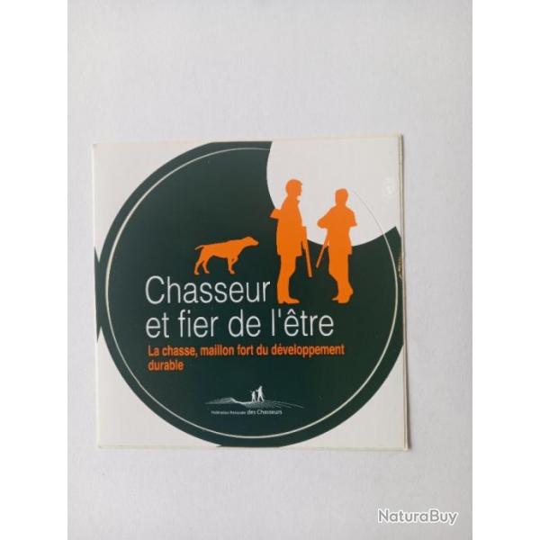 Autocollant chasse n10