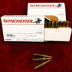 40 CART. WINCHESTER CAL. .308 WIN FMJ