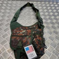 MFH Sacoche militaire en bandoulière bw camo shoulder bag