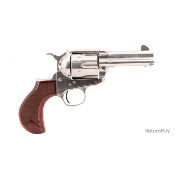 UBERTI - REVOLVER 1873 THUNDERER 45COLT 31/2" INOX BOIS QUADR LASER MART SPKENDA.L SH STR