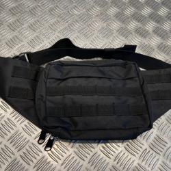 Mil-Tec Sac banane pistolen hip bag noir