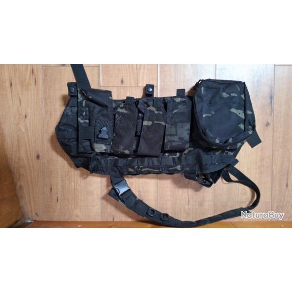 Chest rig blackmulticam