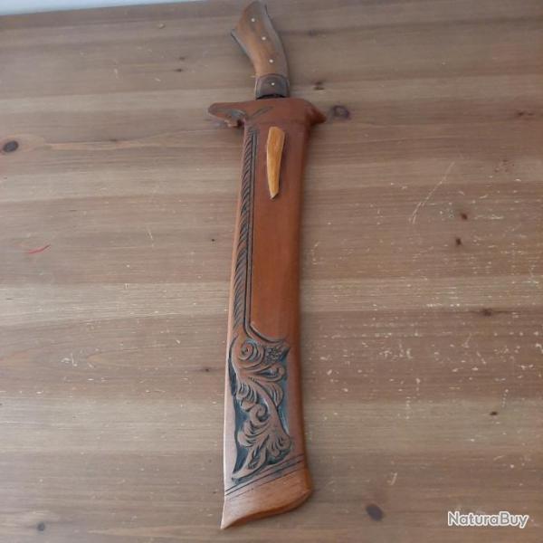 Machette golok traditionnelle indonesienne de Bali